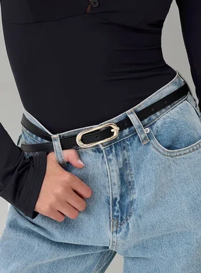 Princess Polly Kinzlee Belt In Black