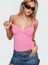 Princess Polly Know Better Lace Trim Top
