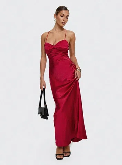 Princess Polly Kristelle Maxi Dress In Red
