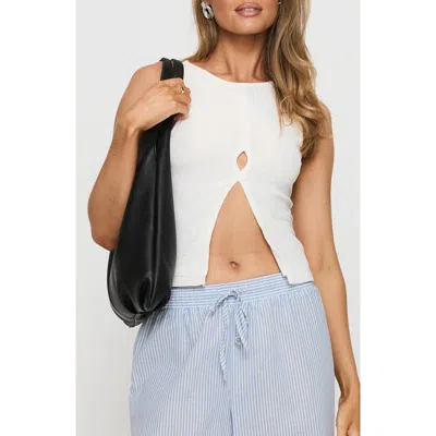 Princess Polly Lantau Front Slit Tank In White