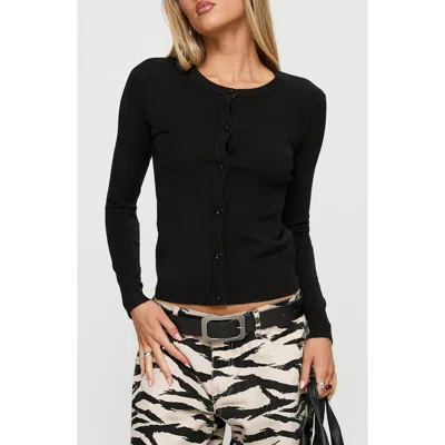 Princess Polly Lauraine Crewneck Cardigan