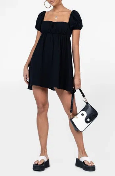 Princess Polly Let's Dance Mini Dress In Black