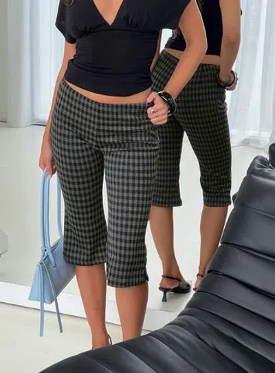Princess Polly Lights Are Off Capri Pants In Multi