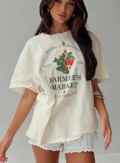 Princess Polly Local Produce Tee In White