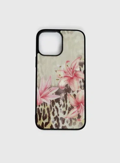 Princess Polly Love And Light Iphone Case In Brown