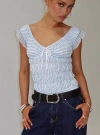 Princess Polly Lower Impact Ahead Of Myself Off Shoulder Bodysuit