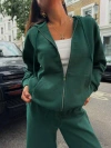 Princess Polly Lower Impact All Day Oversized Hoodie In Green