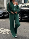 Princess Polly Lower Impact All Day Straight Leg Sweatpants In Green