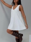 PRINCESS POLLY LOWER IMPACT ANTIQUITY SWING MINI DRESS