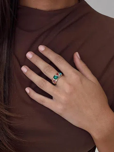 Princess Polly Lower Impact Appeal Ring In Multi
