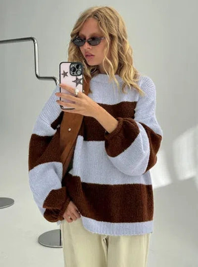 Princess Polly Lower Impact Bastien Crew Neck Knit Sweater