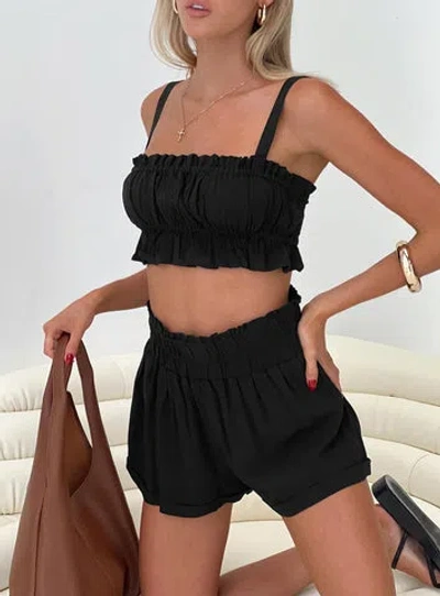 Princess Polly Lower Impact Batson Set In Black
