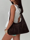 Princess Polly Lower Impact Better On Saturn Shoulder Bag In Brown