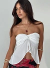 PRINCESS POLLY LOWER IMPACT COLESON STRAPLESS TOP