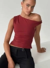 Princess Polly Lower Impact Danza Top In Red