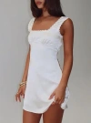 PRINCESS POLLY LOWER IMPACT DASHA SATIN MINI DRESS