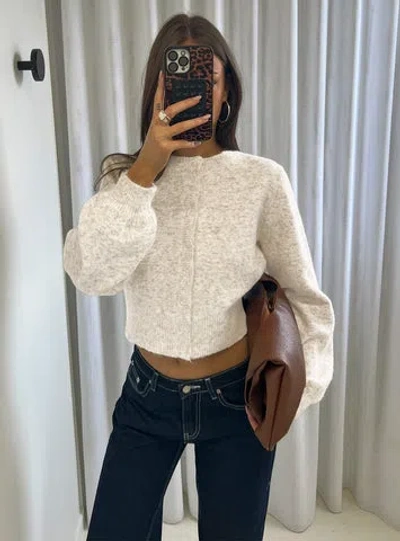 Princess Polly Lower Impact Dawsen Button Down Cardigan In White