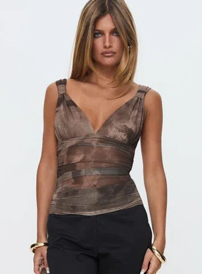 Princess Polly Lower Impact Emilea Top In Multi