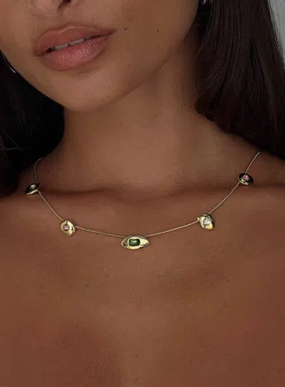 Princess Polly Lower Impact Endless Summers Necklace In Gold