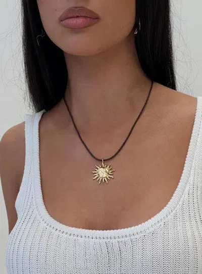 Princess Polly Lower Impact Far Away Necklace Multi