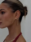 Princess Polly Lower Impact Finnian Earrings Gold In Gold