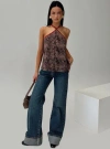 PRINCESS POLLY LOWER IMPACT FLORIDA KEYS CUFFED JEANS