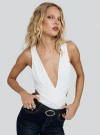 Princess Polly Lower Impact Formative Backless Bodysuit In Multi