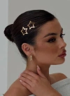 Princess Polly Lower Impact Frederick Star Clip Pack In Gold