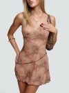 Princess Polly Lower Impact Frilled To Be Here Mini Dress In Multi