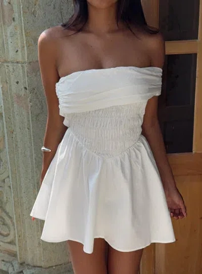 Princess Polly Lower Impact Fruitful Off Shoulder Mini Dress