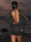 Princess Polly Lower Impact Get Closer Backless Playsuit