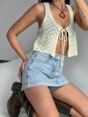 Princess Polly Lower Impact Heuston Skort In Denim