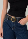 Princess Polly Lower Impact Imara Low Waist Belt In Black