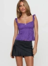 Princess Polly Lower Impact Impressions Mini Skirt In Black