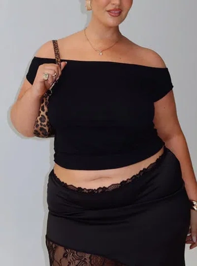 Princess Polly Lower Impact Irina Multi-wear Top In Black