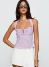Princess Polly Lower Impact Isabetta Halter Top