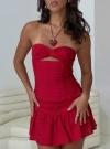 Princess Polly Lower Impact Kandee Twist Linen Blend Top