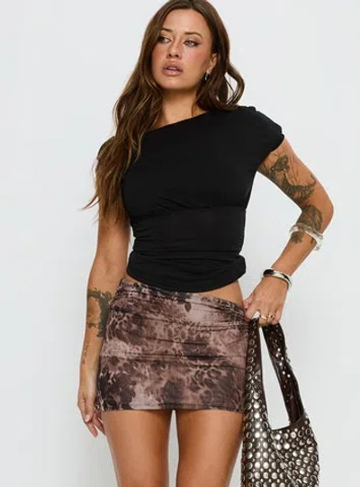 Princess Polly Lower Impact Laniyah Mini Skirt In Multi