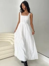 Princess Polly Lower Impact Lorinda Maxi Dress In White