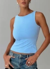 PRINCESS POLLY LOWER IMPACT LOSE YOUR NUMBER HIGH NECK TOP