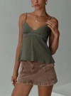 Princess Polly Lower Impact Lunya Top In Green