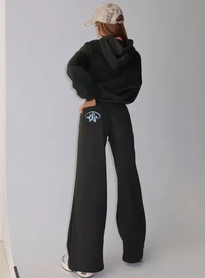 Princess Polly Lower Impact Princess Polly Stargirl Wide Leg Sweat Pants In Gray