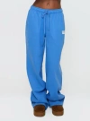 PRINCESS POLLY LOWER IMPACT PRINCESS POLLY WIDE LEG TRACK PANT BUBBLE TEXT