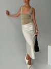Princess Polly Lower Impact Priscella Asymmetrical Midi Skirt In Multi