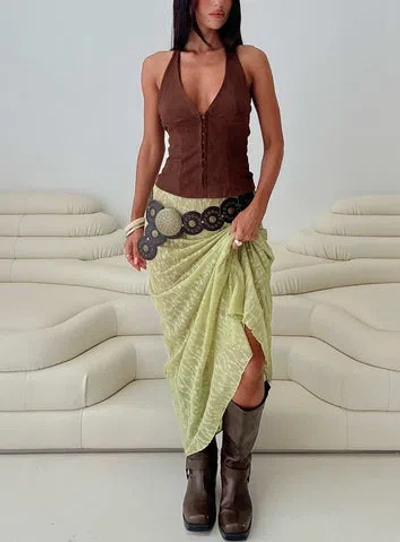 Princess Polly Lower Impact Pura Vida Lace Maxi Skirt