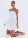 PRINCESS POLLY LOWER IMPACT RASHIDA STRAPLESS MINI DRESS