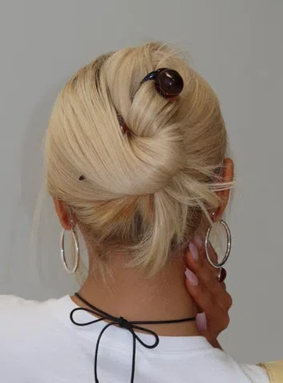 Princess Polly Lower Impact Second Chance Hair Pin In Black