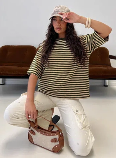 Princess Polly Lower Impact Settle Down Short Sleeve Top