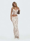 Princess Polly Lower Impact Shepherd Maxi Skirt In Floral Multi