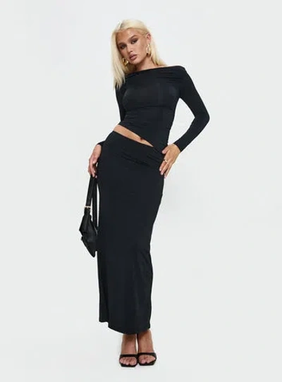 Princess Polly Lower Impact Sirocco Set In Black